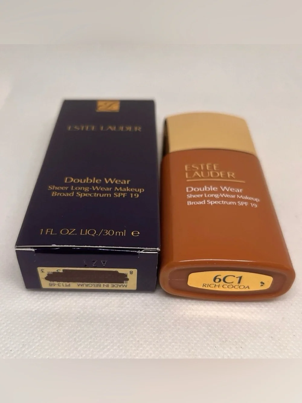 New 4N1 shell beige Estee Lauder Double Wear Sheer Long-Wear Makeup SPF19
